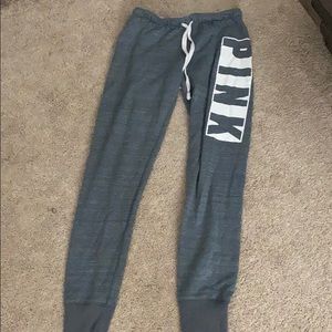 Gray Pink Joggers